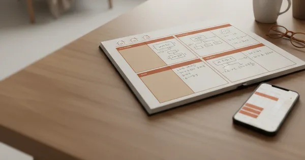 STR turnover schedule: the 4-block template that survives bad days — illustration about str turnover schedule